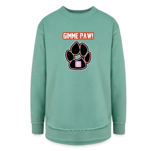 Jack-Jack’s Paw (Proceeds go to ASPCA!) - Women's Weekend Tunic Fleece Sweatshirt
