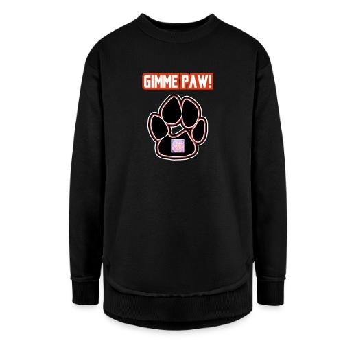 Jack-Jack’s Paw (Proceeds go to ASPCA!) - Women's Weekend Tunic Fleece Sweatshirt