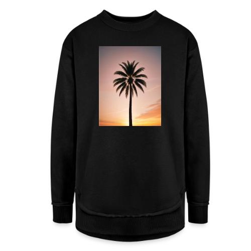 palm peace - Women's Weekend Tunic Fleece Sweatshirt