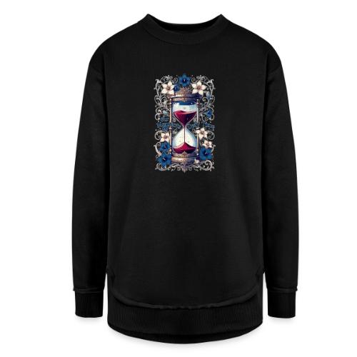 Our Moments Defy Time Hourglass Gifts T-Shirt - Women's Weekend Tunic Fleece Sweatshirt
