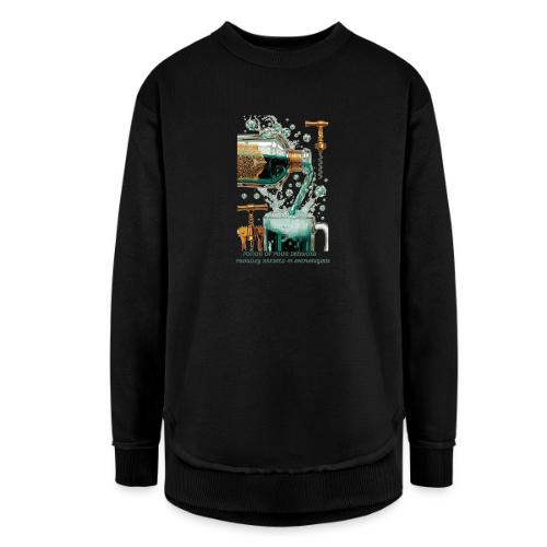 Potion of Poor Decisions Bottle Graphic Tee - Women's Weekend Tunic Fleece Sweatshirt