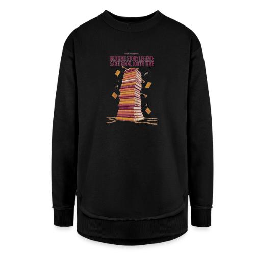 Bedtime Story Legend T Shirt - Women's Weekend Tunic Fleece Sweatshirt