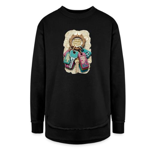 Minivan Commander T Shirt, Chauffeur of Chaos Mug - Women's Weekend Tunic Fleece Sweatshirt