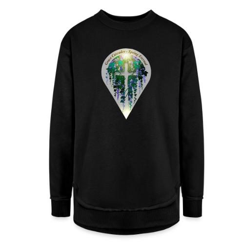 Easter Grace Cascades Vine T Shirt, Renewal Gift - Women's Weekend Tunic Fleece Sweatshirt