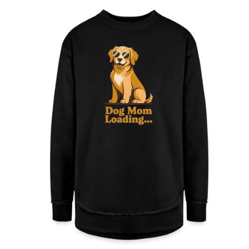 Dog Mom Loading Golden Retriever Sunglasses - Women's Weekend Tunic Fleece Sweatshirt