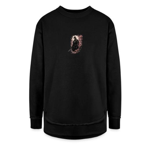 Samurai cherry blossoms - Women's Weekend Tunic Fleece Sweatshirt
