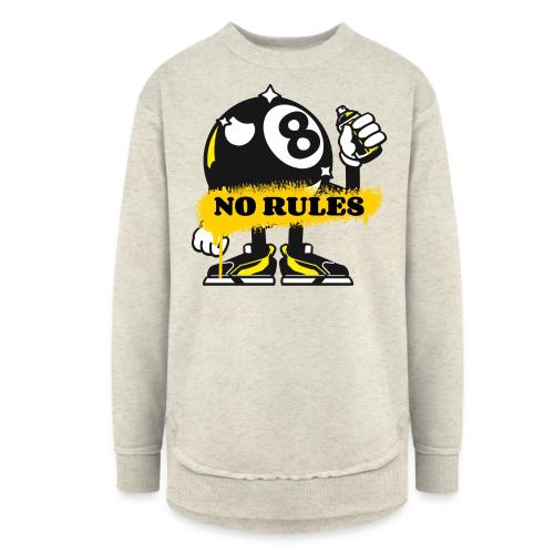 No Rules 8 Ball - Women's Weekend Tunic Fleece Sweatshirt
