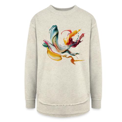Abstract Chaos - Women's Weekend Tunic Fleece Sweatshirt