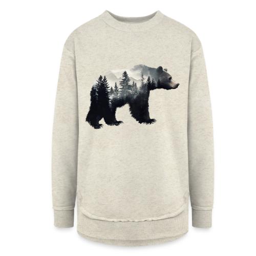 Forest Within the Bear - Women's Weekend Tunic Fleece Sweatshirt