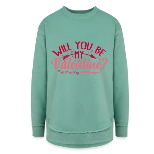 Will you be my Valentine #2 - Women's Weekend Tunic Fleece Sweatshirt