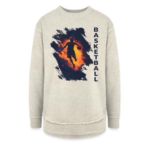 Basketball Focus - Women's Weekend Tunic Fleece Sweatshirt