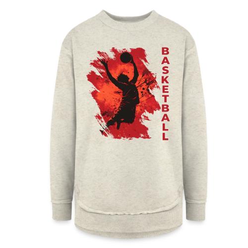 Basketball Soul - Women's Weekend Tunic Fleece Sweatshirt