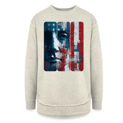 American Echoes - Women's Weekend Tunic Fleece Sweatshirt
