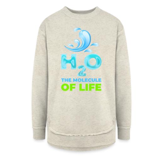 The Molecule of Life - Women's Weekend Tunic Fleece Sweatshirt
