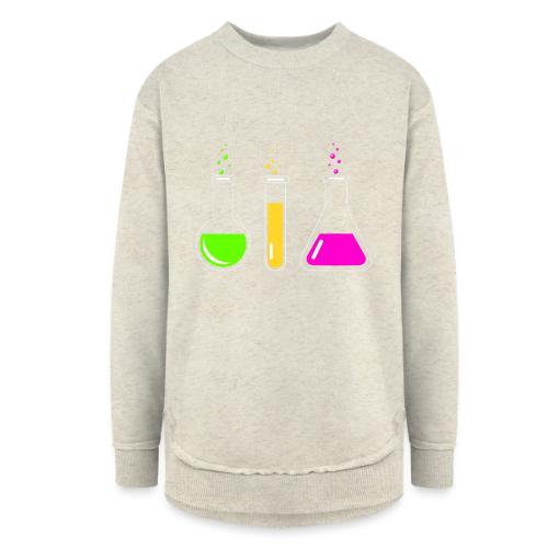 Colorful Chemistry - Women's Weekend Tunic Fleece Sweatshirt