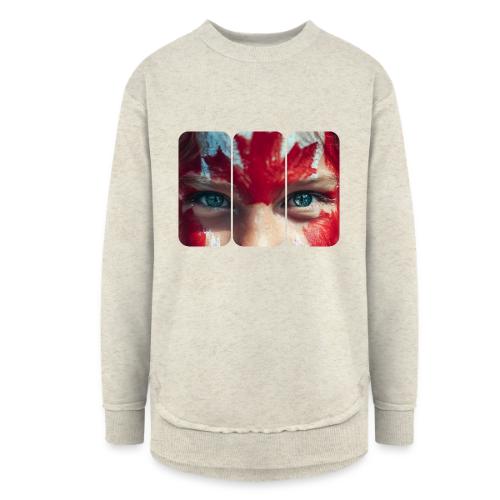 Canada: Northern Spirit - Women's Weekend Tunic Fleece Sweatshirt