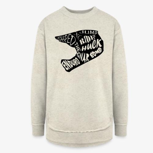 MTB Slang Helmet - Women's Weekend Tunic Fleece Sweatshirt