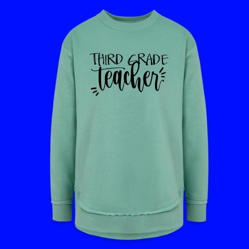 Third Grade Teacher T-Shirts - Women's Weekend Tunic Fleece Sweatshirt