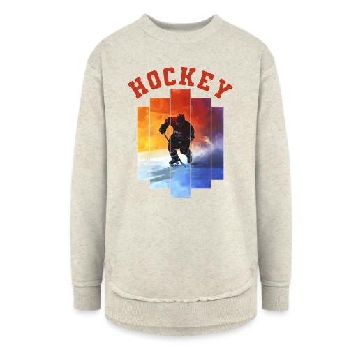 Hockey Rush - Women's Weekend Tunic Fleece Sweatshirt