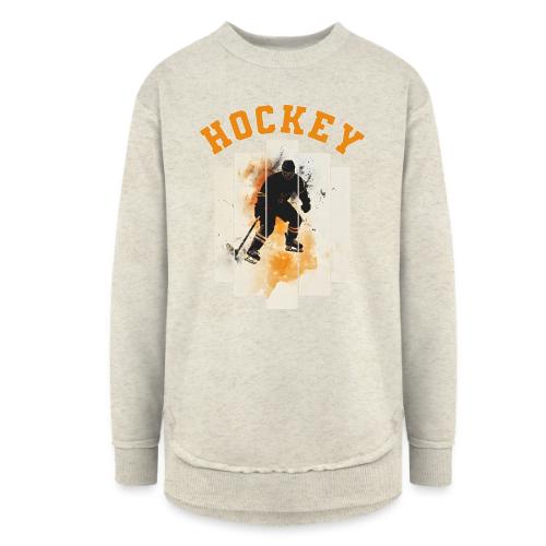 Hockey Grind - Women's Weekend Tunic Fleece Sweatshirt
