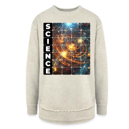 Golden Core of Science - Women's Weekend Tunic Fleece Sweatshirt