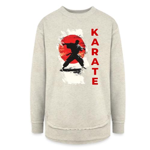 Karate: the spirit of discipline - Women's Weekend Tunic Fleece Sweatshirt