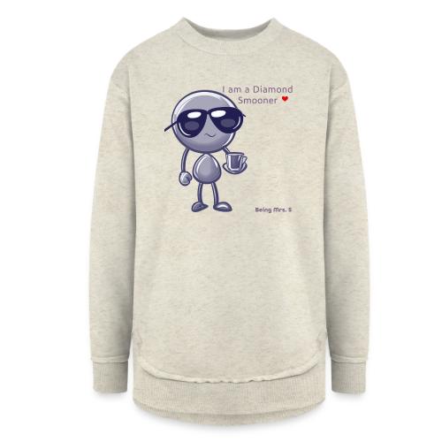 Smoon City 18 I am a Diamond Smooner - Women's Weekend Tunic Fleece Sweatshirt