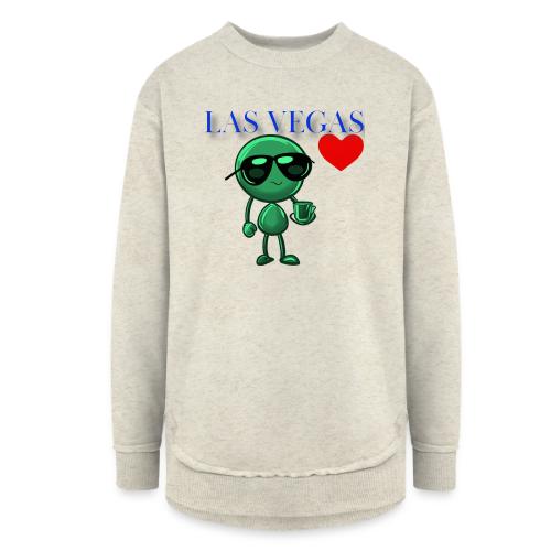 Smoon City_Las Vegas - Women's Weekend Tunic Fleece Sweatshirt