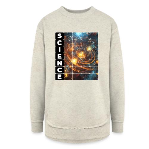 Golden Core of Science - Women's Weekend Tunic Fleece Sweatshirt