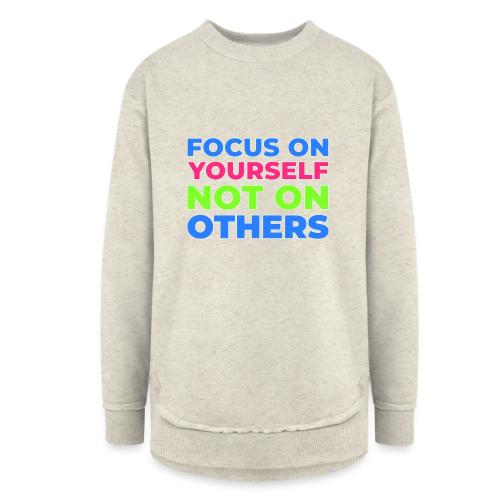 Eyes on You - Women's Weekend Tunic Fleece Sweatshirt