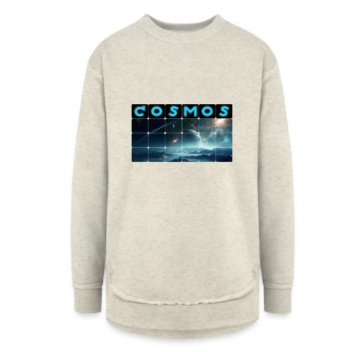 Celestial Cosmos - Women's Weekend Tunic Fleece Sweatshirt