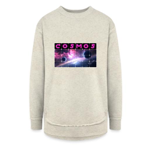 Echoes of the Cosmos - Women's Weekend Tunic Fleece Sweatshirt