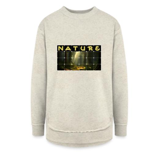 Nature: Sunlit Canopy - Women's Weekend Tunic Fleece Sweatshirt