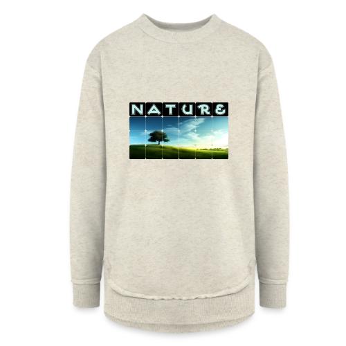Nature: Solitary Strength - Women's Weekend Tunic Fleece Sweatshirt