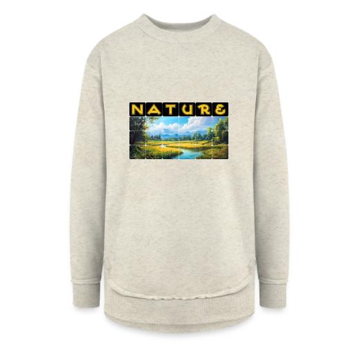 Nature: Season of Bloom - Women's Weekend Tunic Fleece Sweatshirt