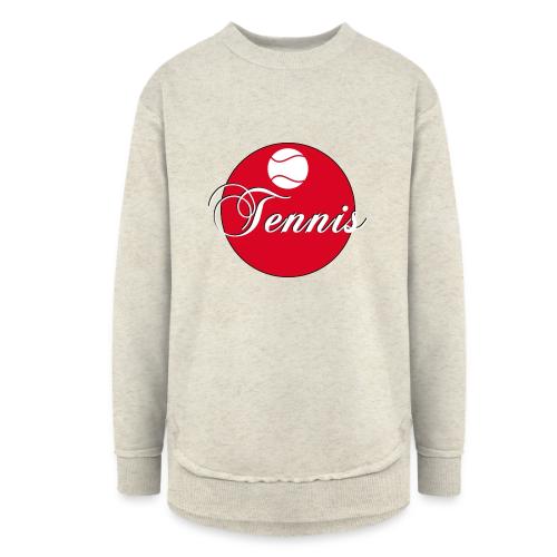 Tennis Pulse - Women's Weekend Tunic Fleece Sweatshirt