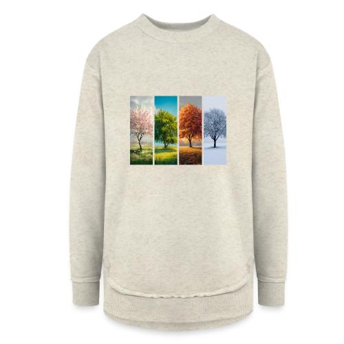 The four Seasons - Women's Weekend Tunic Fleece Sweatshirt
