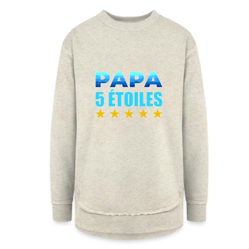 Five-Star Dad - Women's Weekend Tunic Fleece Sweatshirt