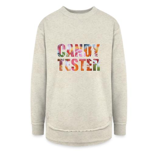 Candy Tester Delight - Women's Weekend Tunic Fleece Sweatshirt