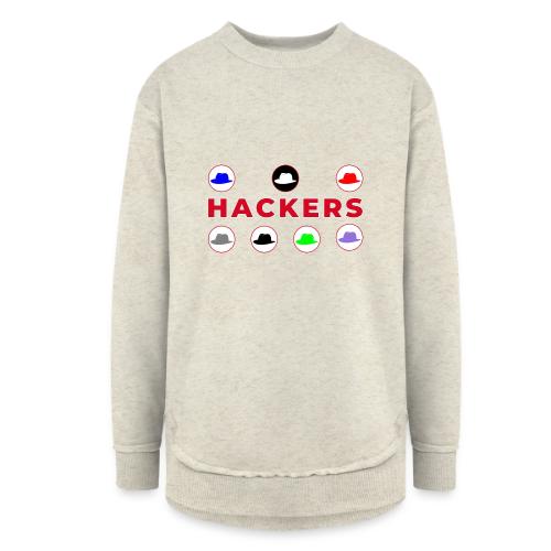 The Spectrum of Hackers - Women's Weekend Tunic Fleece Sweatshirt