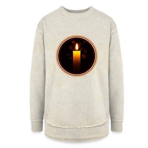 Candle - Women's Weekend Tunic Fleece Sweatshirt