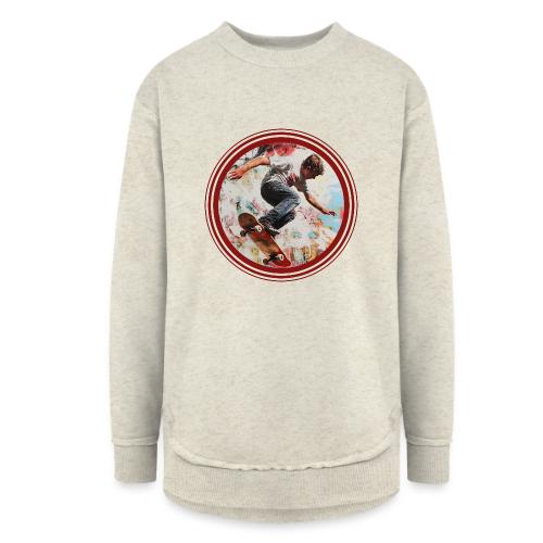 Skateboarding is Life - Women's Weekend Tunic Fleece Sweatshirt