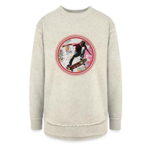 Skateboarding Soul - Women's Weekend Tunic Fleece Sweatshirt
