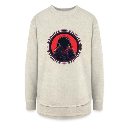 Astronaut: The universe is calling! - Women's Weekend Tunic Fleece Sweatshirt