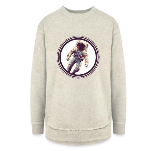 Astronaut: From Earth to the cosmos - Women's Weekend Tunic Fleece Sweatshirt