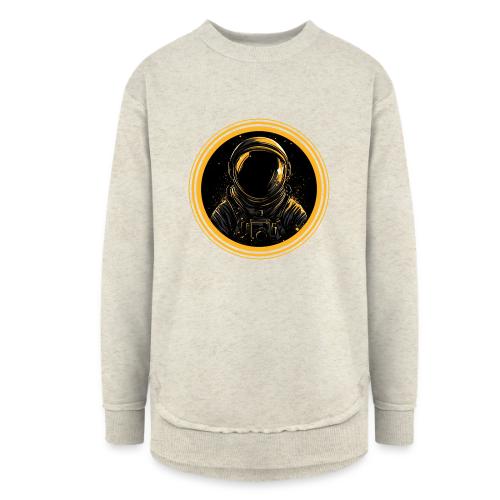 Astronaut: Suit Up for the Stars - Women's Weekend Tunic Fleece Sweatshirt