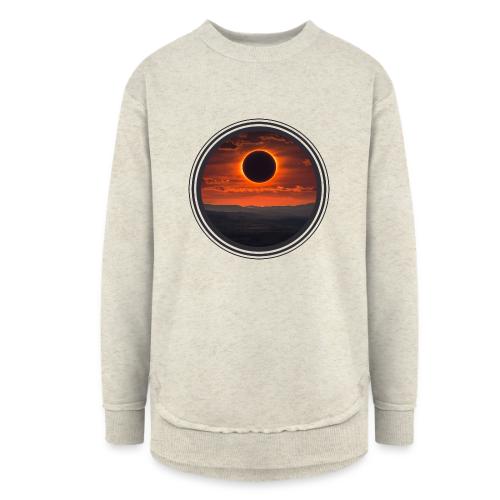 Eclipse Horizon - Women's Weekend Tunic Fleece Sweatshirt