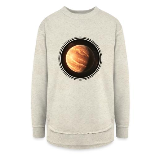 Exoplanet Frontiers - Women's Weekend Tunic Fleece Sweatshirt