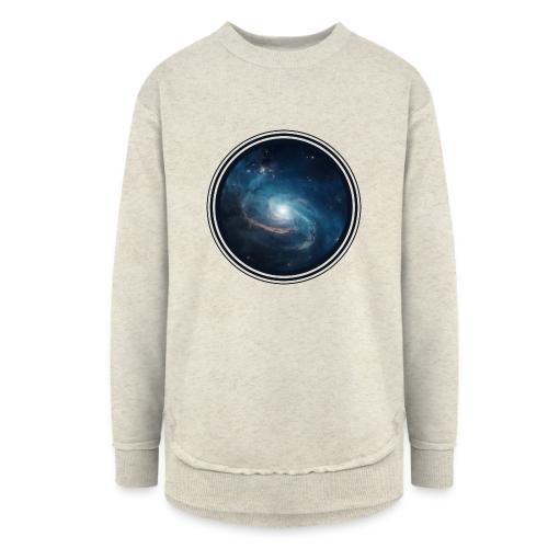 Galaxy Glow - Women's Weekend Tunic Fleece Sweatshirt