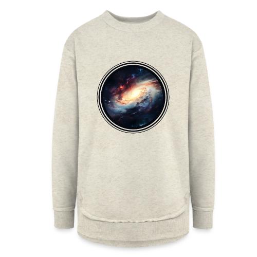 Galaxy Mirage - Women's Weekend Tunic Fleece Sweatshirt